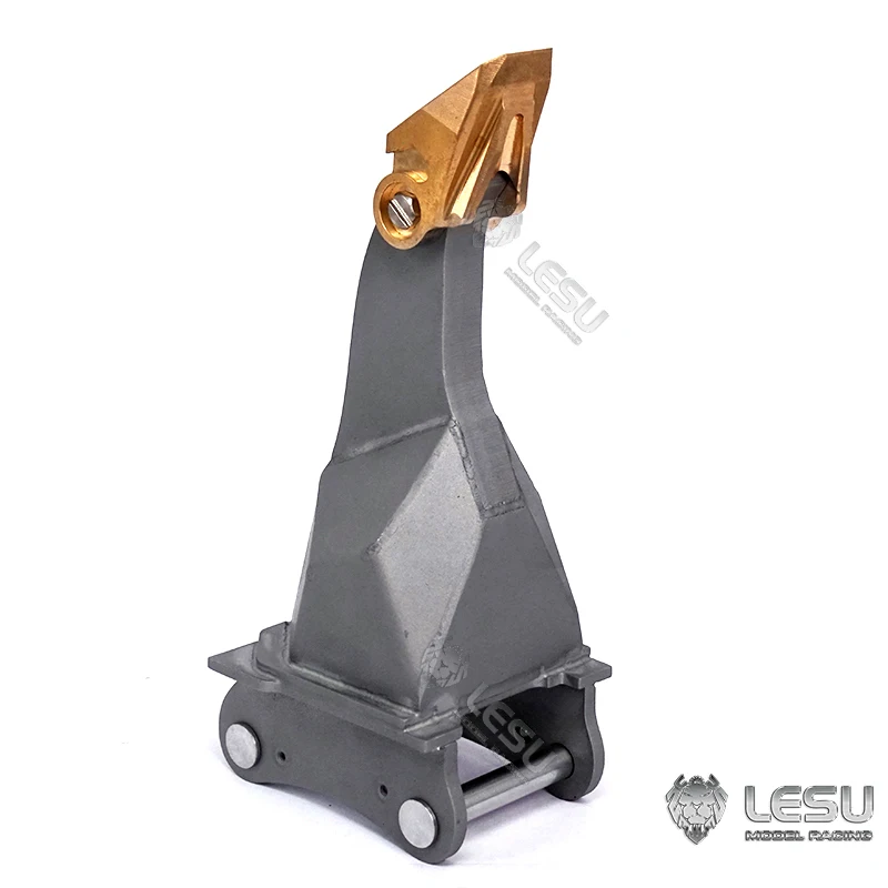 LESU Metal Compactor Grab Grapple zakrzywiony rozpryskiwacz do hydraulicznej koparki RC 1/14 PC360 ET30H Aoue ET26 DIY Model