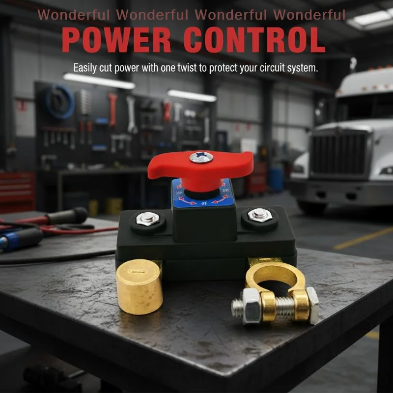 

Automatic Car Battery Disconnect Switch Circuit Breaker AntiLeakage Protector for Car Truck SUV Power Saving Safe Parking