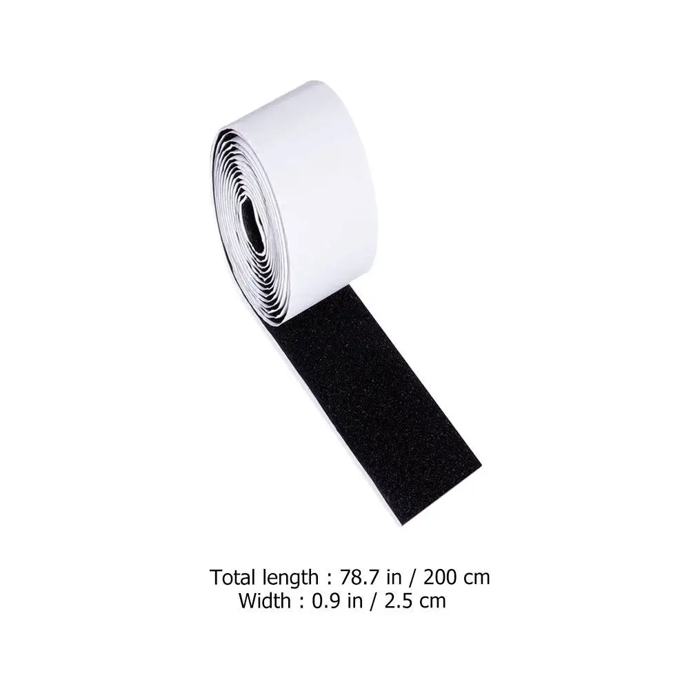 4 Rolls Installation Tape Guitar Effector Pedal Fastener Strong Adhesive Stabilization Fixation Hook Loop Tape Strips Electric