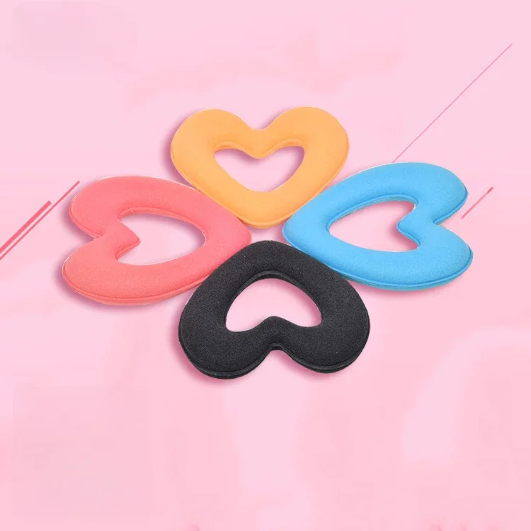 1pc Heart Shaped Hair Curler Hair Styling Tool Women Girls Sponge Bract Head Meatball Bun Maker Ring Donut Hair Accessories