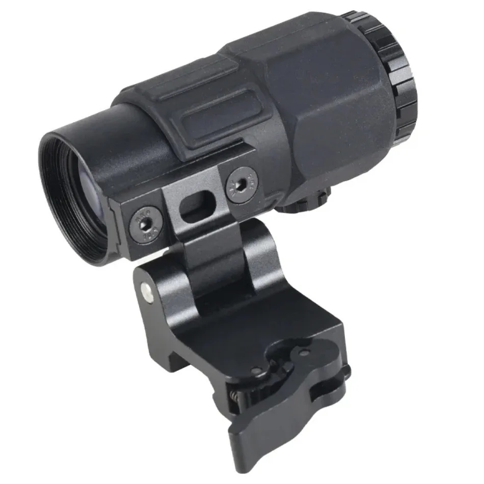 Imagem -04 - Tactical Red Dot Combo Âmbito Óptica G33 Airsoft G45 5x Lupa G43 558 qd Mount Weaver Fit 20 mm Rail Mount com Marcação Completa