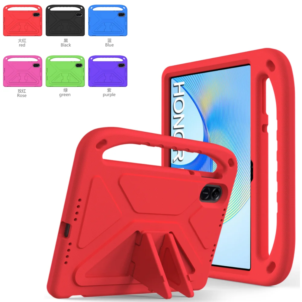 Kids Case for Huawei Honor Pad 9 Case 12.1 Inch HEY2-W19 W09 2023 Cute EVA Stand Kickstand Shockproof Tablet with Pen Slot