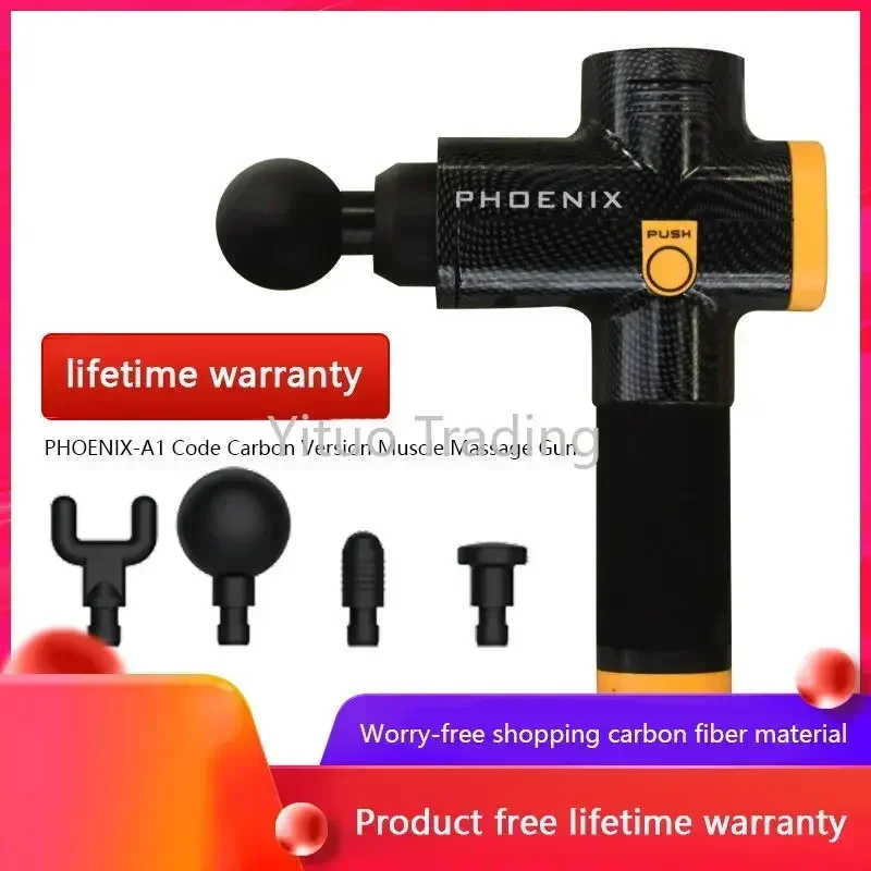 Deep Dynamic Therapy Vibrator Box Home Portable Fascia Gun Fitness Equipment Rechargeable Massager Muscle Relaxation Massage Gun