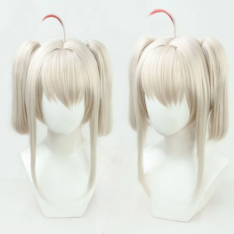 In Stock Virtual YouTuber VTuber Makaino Ririmu Cosplay Wig Anime Cosplay Wigs Fiber Heat Resistant Synthetic Hair + Wig Cap