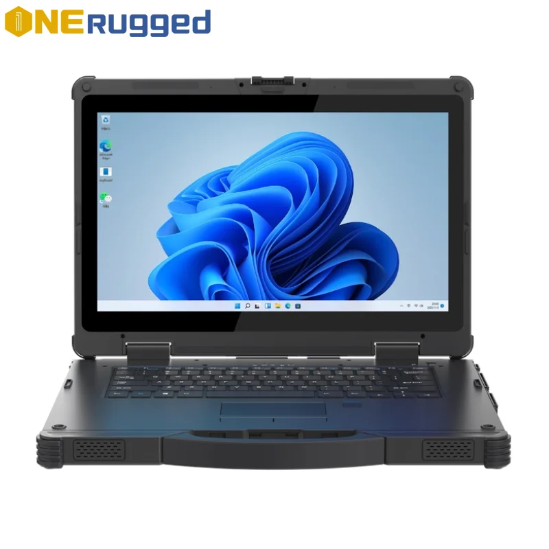 Computadora Portátil Industrial Resistente Emdoor de 15.6 Pulgadas, 5G NFC, 700 Nits, con Puerto Serial