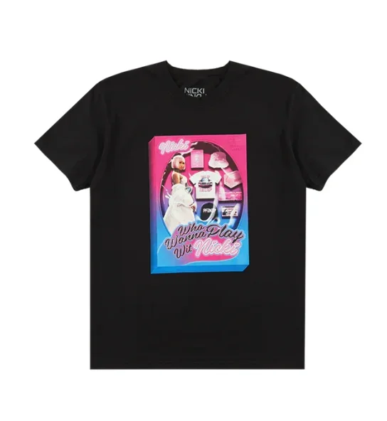 Sold Out Nicki Minaj Tour Pink Friday 2024 T-Shirts Women's Hip Hop Vintage Oversized Short Sleeve T-shirts Unisex Popular Tops