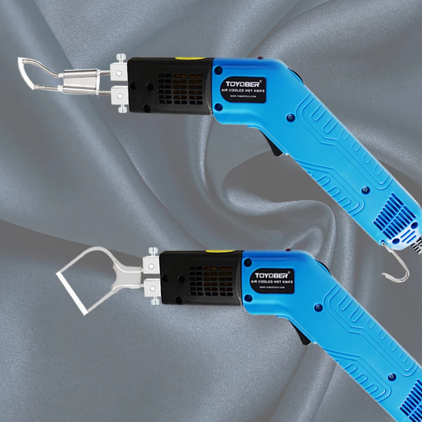 Air Cool Version Electric Heating Knife Fabric Cutter Webbing Cutting Machine Ribbon Cutter Nylon Rope Cutting Tools Hot Knife