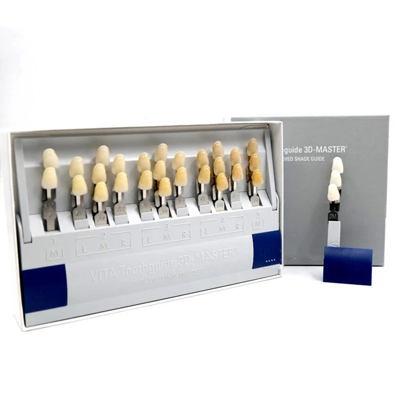 Dentals Shape Guide 29 Colors Tooth Guide 3D Master Teeth Color Plate Comparator Dentistry Clinic Whitening Surgical Tools