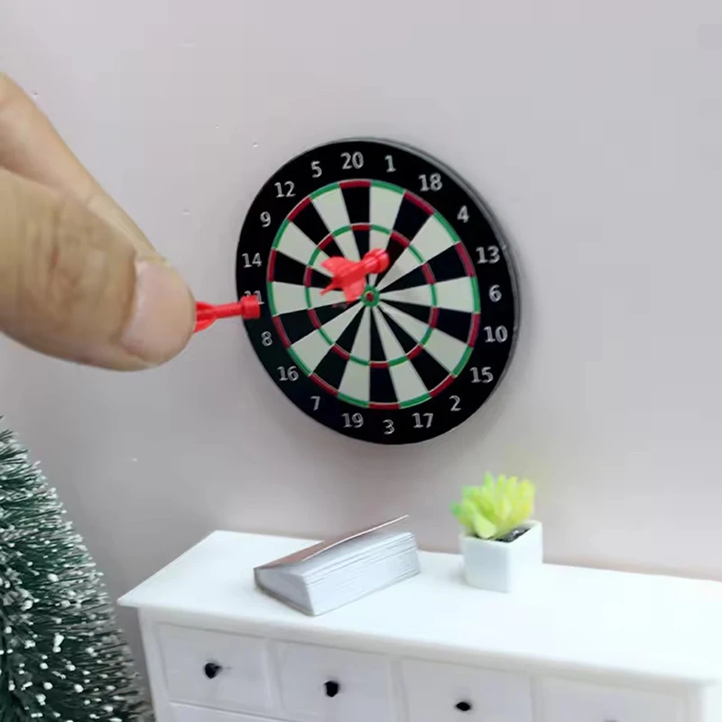 1Pc Self-Adhesive Magnetic Mini Dart Frisbee Board Fridge Magnets Strong Magnetic Rubber Magnet for Refrigerator Home DIY Decor