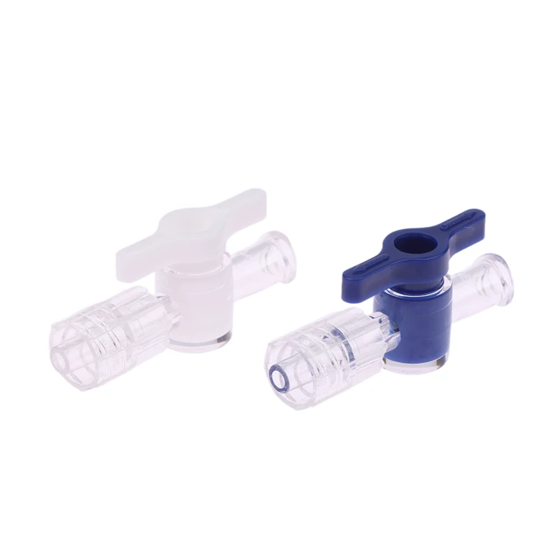 1Pcs Luer Joint Two-way Valve Dispensing Plastic Switch Rotary Baota Connected Air Valve Part