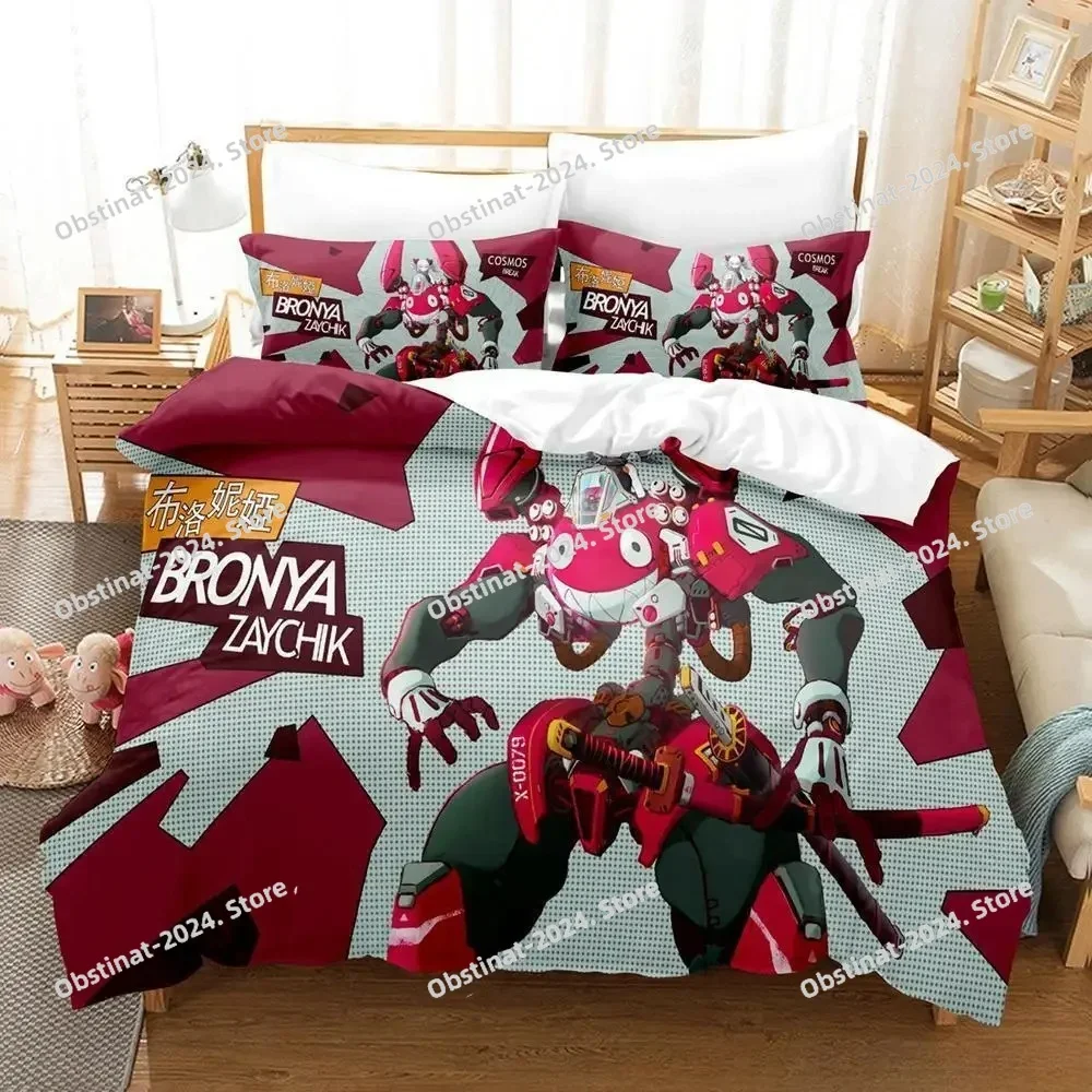 New 3d Print Anime Honkai Impact 3rd Bedding Set Cartoon Anime three-piece set Adult Kid Bedroom Duvet cover Sets Home Textiles