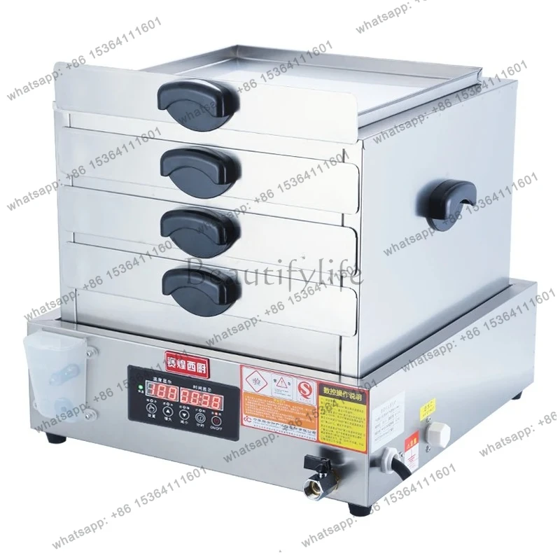 Western Kitchen Rice Powder Machine Commercial Thickened Steamer Multifunctional Steamer