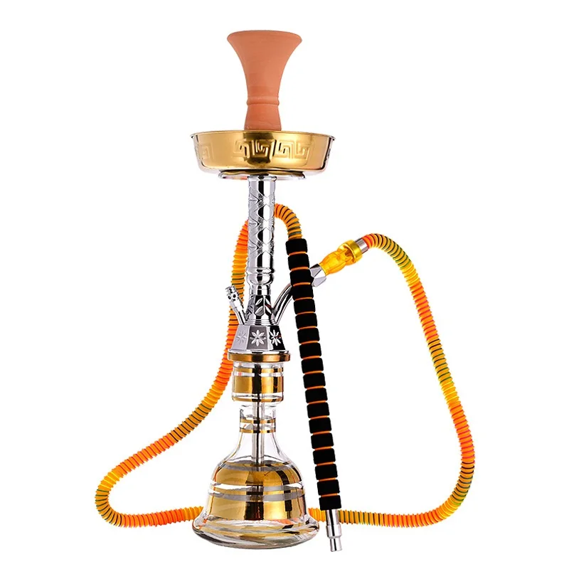

Outdoor portable hookah set with waterproof and dustproof carrying bag