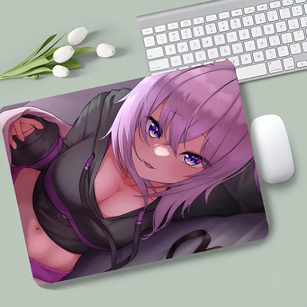 Nekomata Okayu  MINISO Mouse Pad E-sports players Game Accessories Game Keyboard Pad Gamer Desktop Mat Deskmat Keyboard Pad XXL