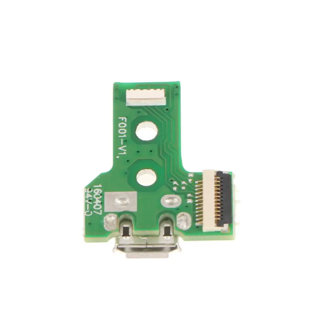 Replacement USB Charge Port Circuit Board Micro-b Power Socket for PS4 Controller Third Generation