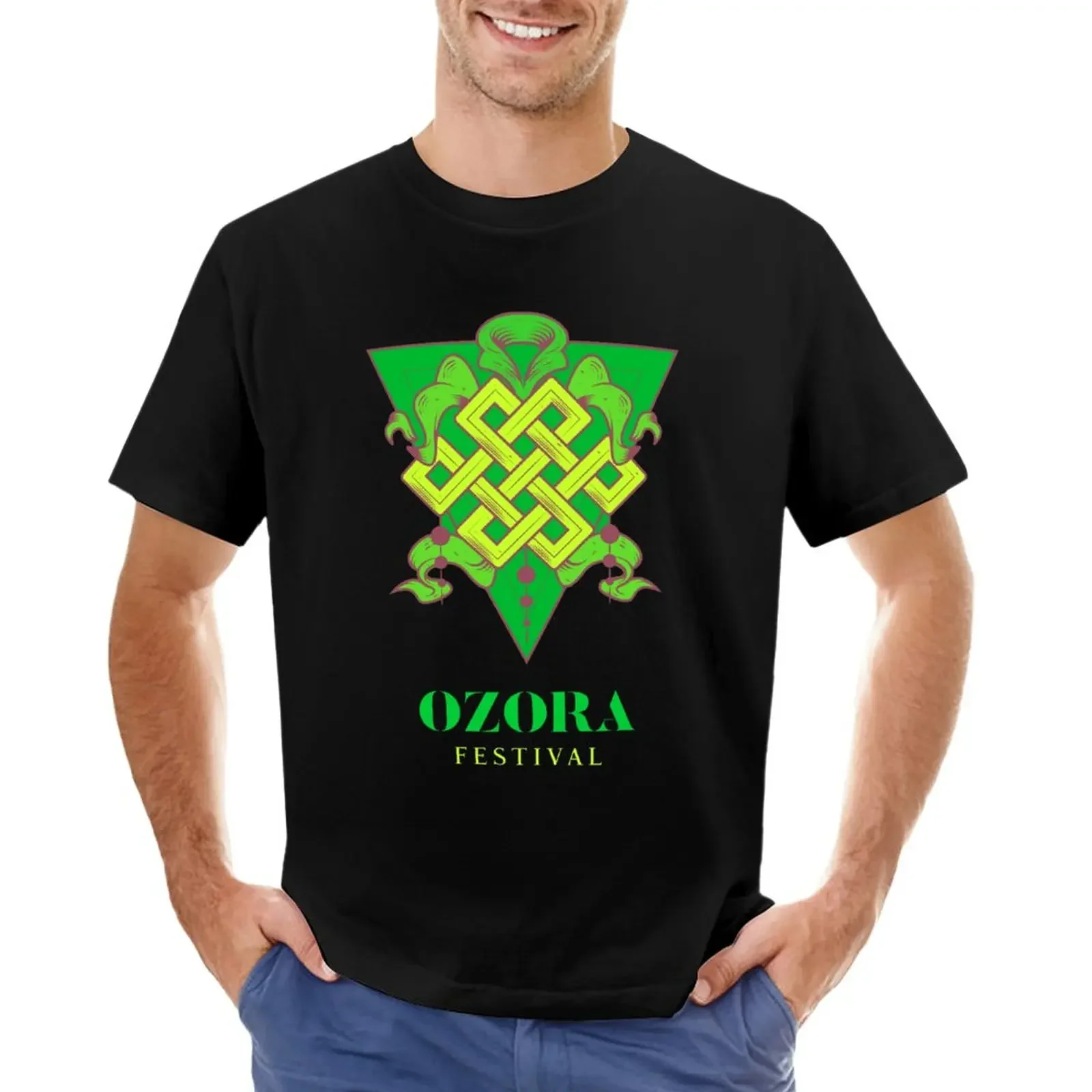 OZORA FESTIVAL T-Shirt sports fans blanks vintage clothes cute tops t shirts men