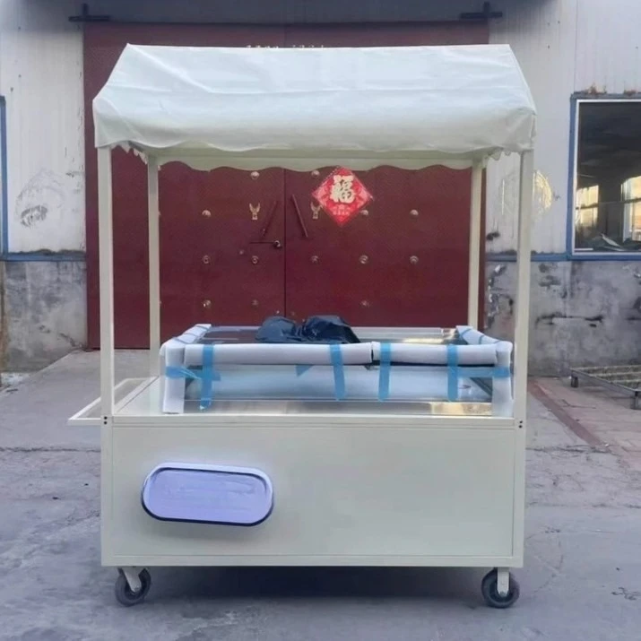 Customizable Cake Stall Car Display Cabinet Shopping Mall Display Promotional Car Outdoor