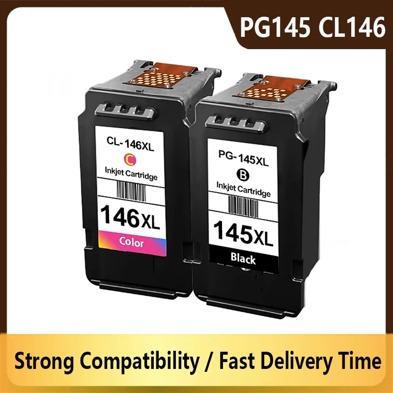

PG145XL CL146XL PG145 CL146 Совместимый картридж 145XL 146XL для Canon MG2410 MG2510 TS3110 MG3010