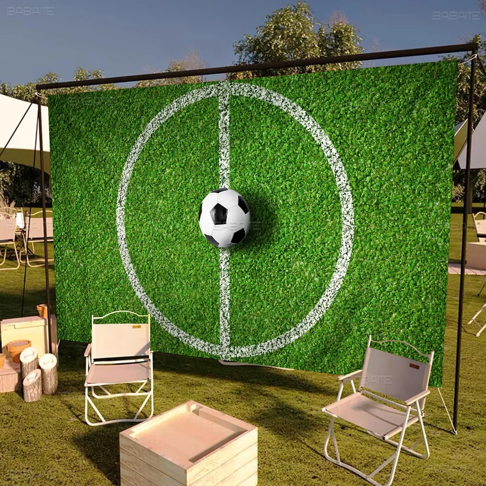 

Football Field Banner INS Style Outdoor Party Decoration Atmosphere Flag