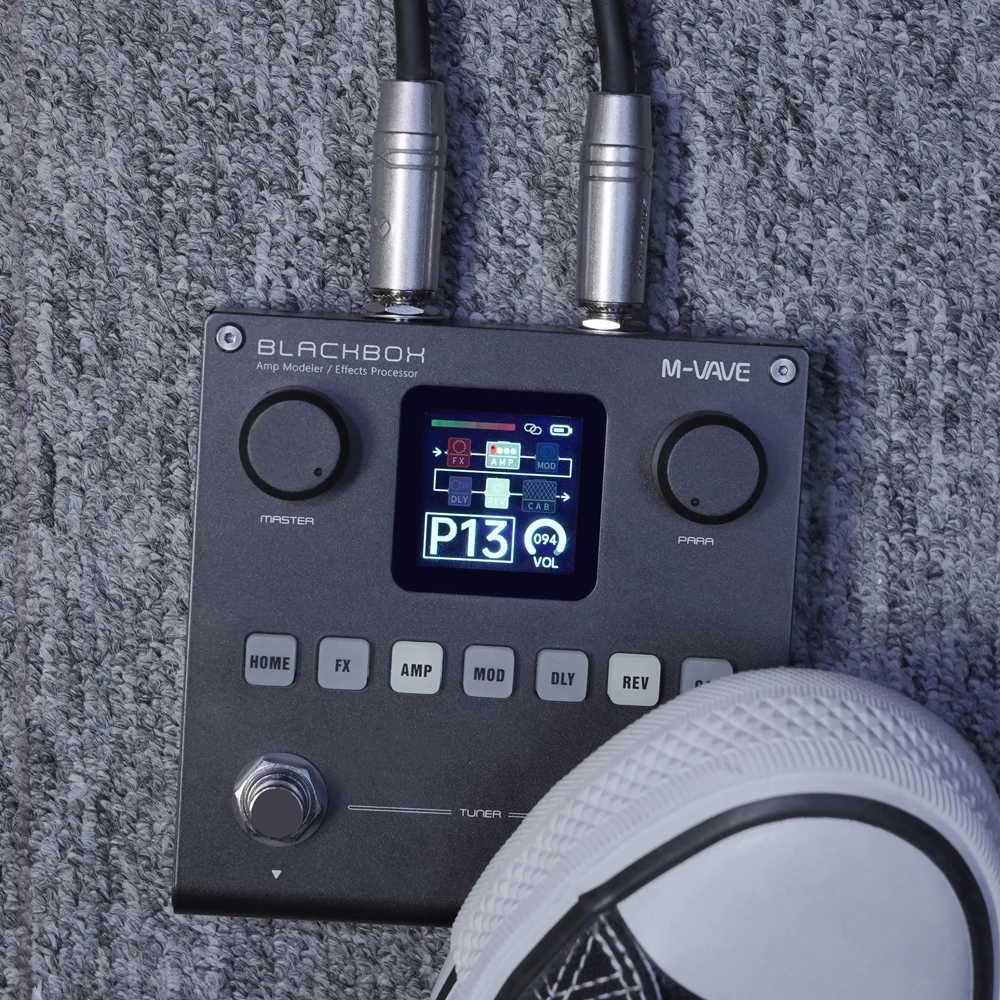 M-VAVE – pedał gitarowy z wiel – Groovebox Drum Machine recenzja i cena