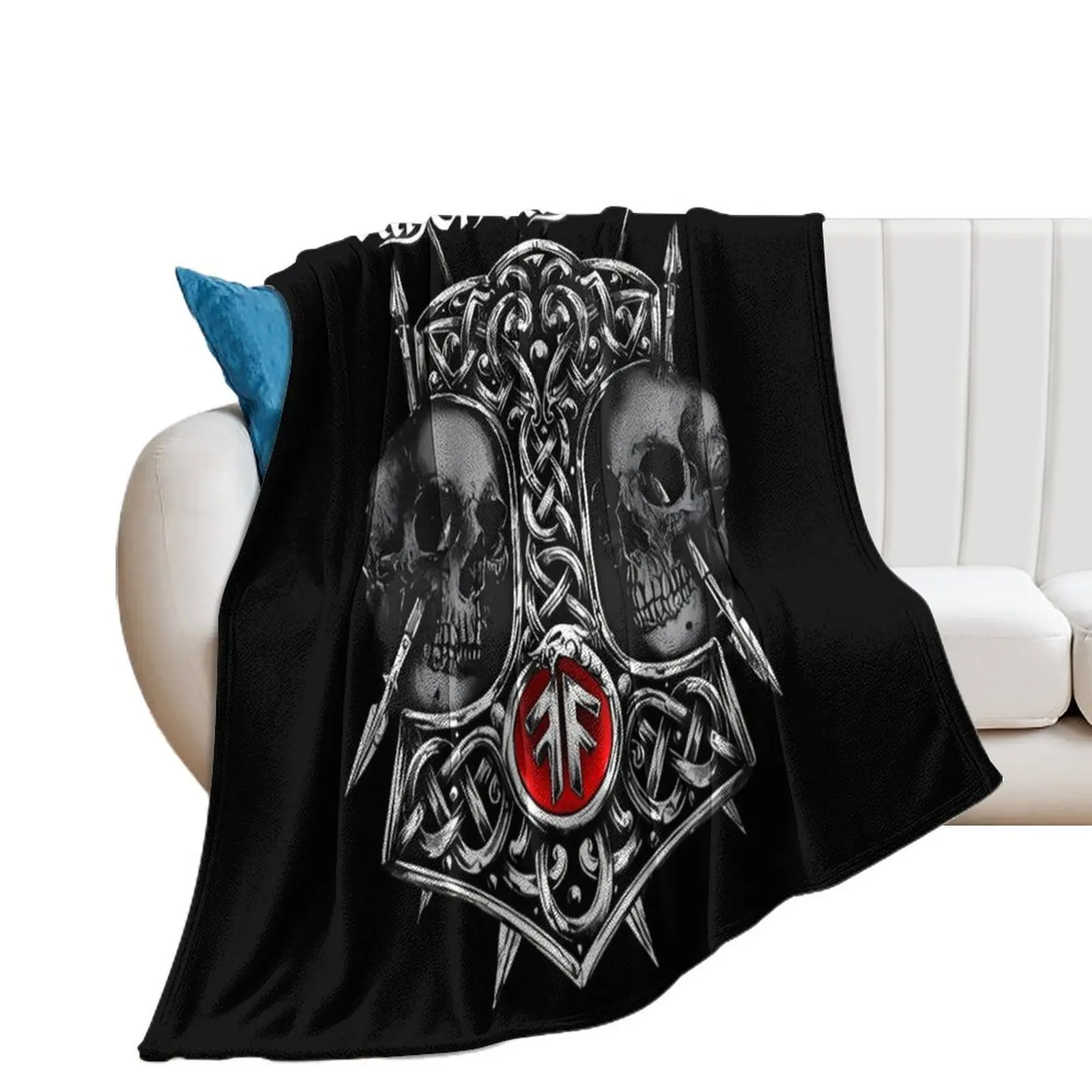 

Amon Amarth Throw Blanket Luxury Soft manga Decorative Beds Blankets