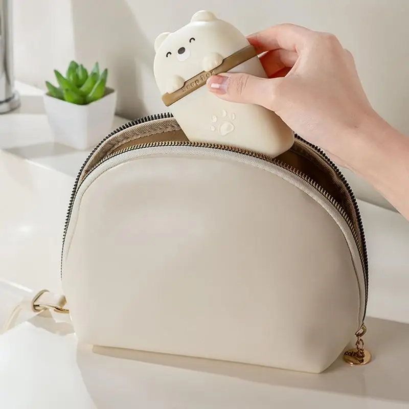 Hygienic Soap Travel Holder Non Slip Base Easy Carry Size 11x7x4cm Perfect For Gym Business