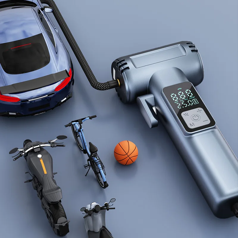 

Vehicle Wireless Air Pump Portable Air Pump for Automobile Electric Car Tire High Pressure Pump Inflation