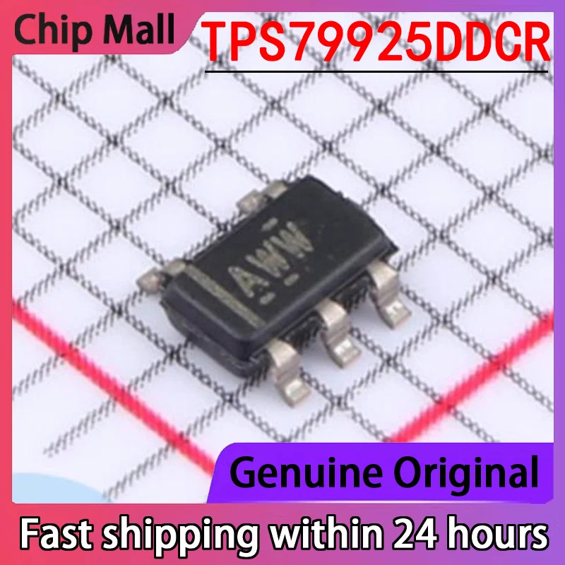 

1PCS New TPS79925DDCR Package SOT23-5 Low Voltage Drop Linear Regulator Original Stock