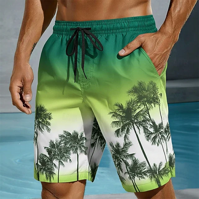 Men's Cool 3D Digital Printed Shorts Fashion Casual Loose Shorts Summer Beach Short Pants Comfortable Streetwear Bottoms
