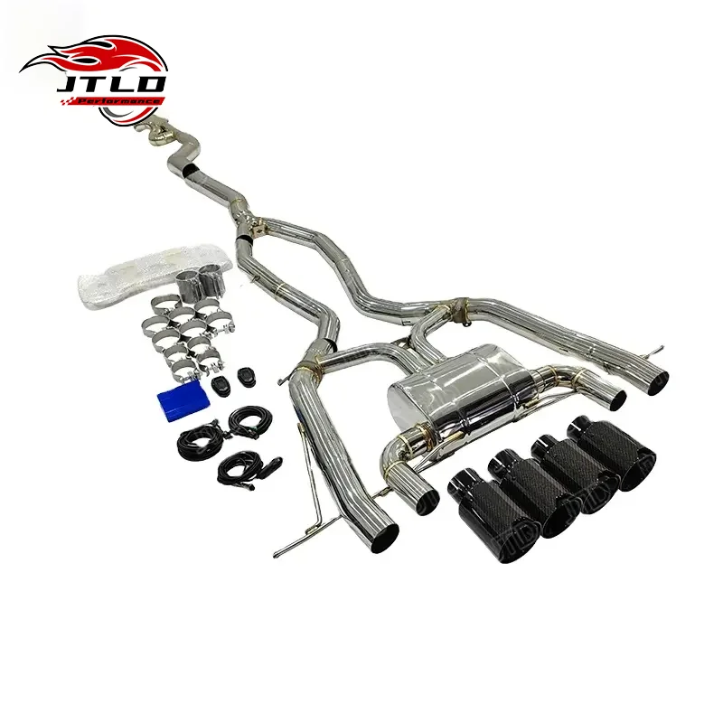 

Производительная система выхлопной системы Valvetronic с одной средней трубой для выхлопной системы Bmw G8x G80 G82 M3 M4