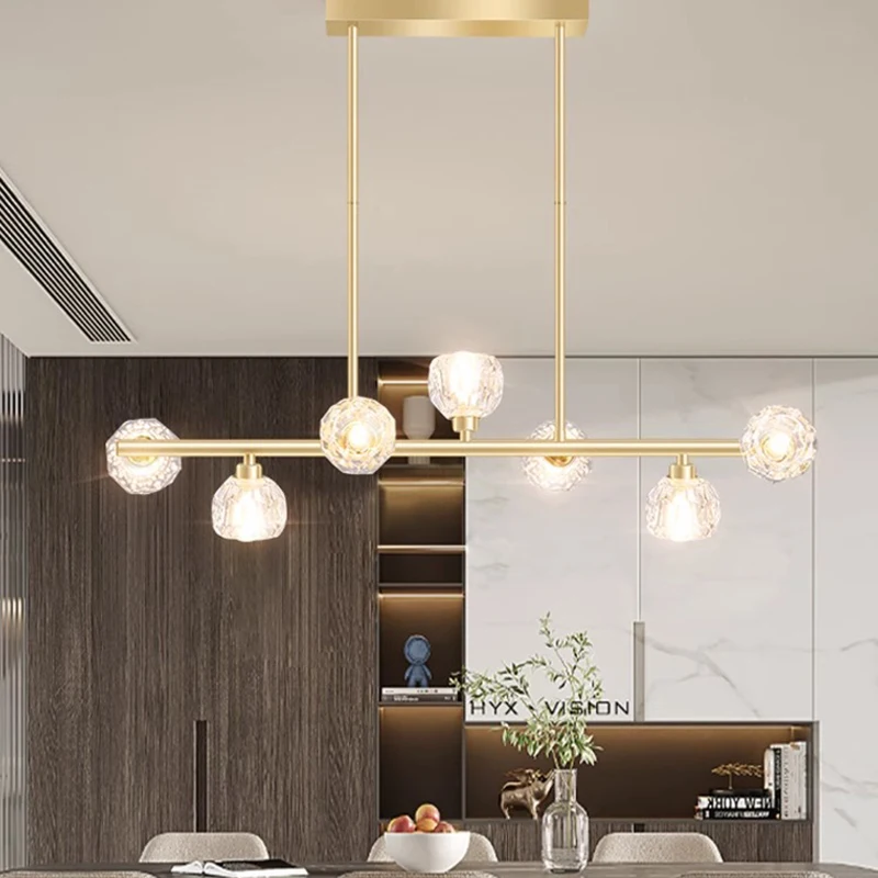 Modern LED Chandeliers para Home Decor, Luzes penduradas, Sala de estar, Sala de jantar, Iluminação interior