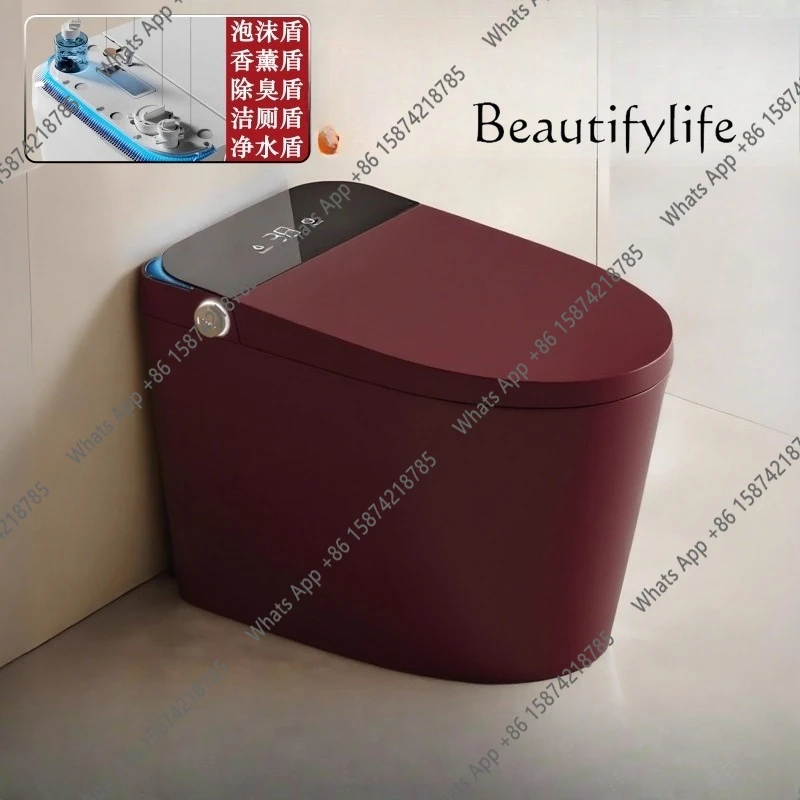 M Retro Color Smart Toilet Household Fully Automatic No Water Pressure Limit Instant Electric Toilet