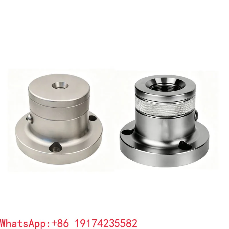 High Precision CNC Collet Chuck Seat, Pull-Back Inner Support for 46 Lathe, Push Type Expanding Fixture for 36 Lathe