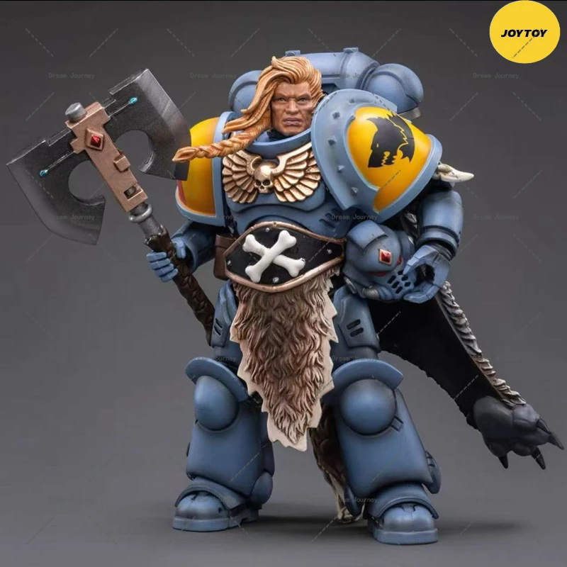 

In stock JOYTOY Warhammer 40k 1/18 Space Wolves Claw Pack Pack Leader-Logan Ghostwolf Action Doll Toy Collection