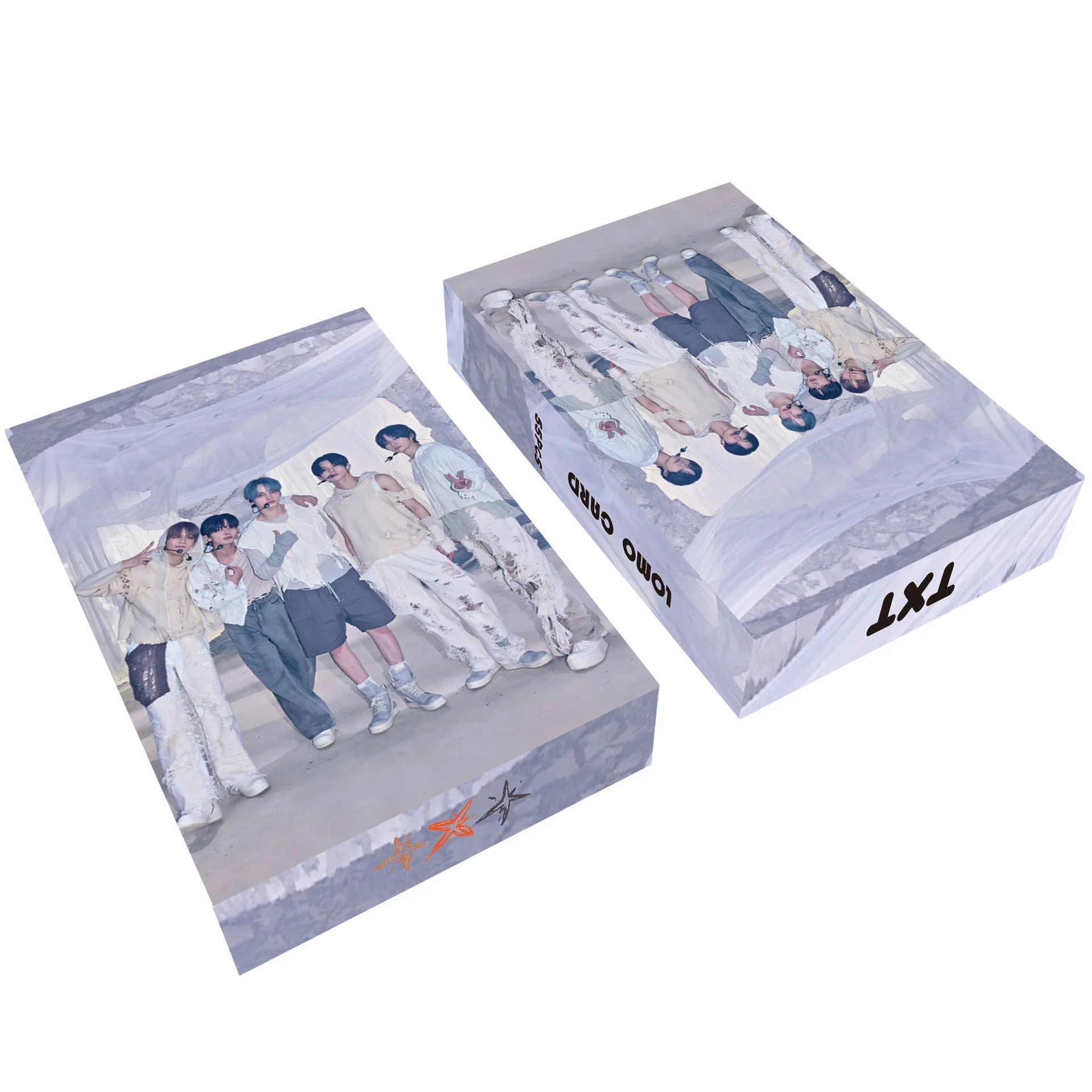 Imagem -04 - Impresso Photocards Paragrupo Photo Boy Novo Álbum Amanhã Hueningkai Taehyun Beomgyu Soobin Yonjun Presente 55 Peças por Conjunto Fãs hd