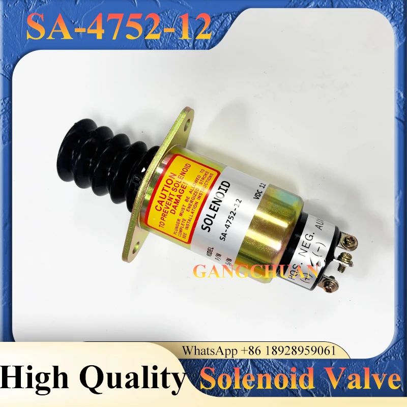 

Fuel Shutdown Solenoid SA-4752-12 12V Solenoid Valve SA475212