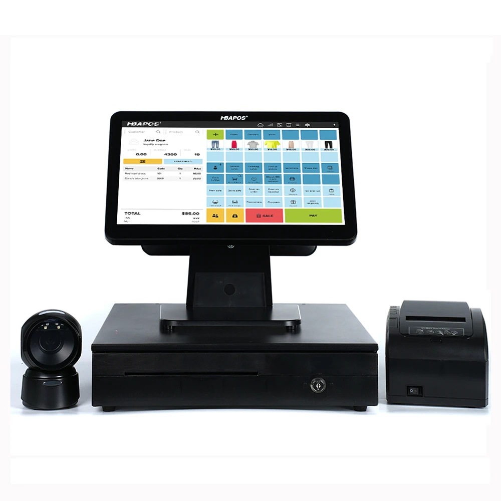 

ATV&UTVSmart POS Machine Cash Register Touch Dual Screen Pos Hardware Pos windows Pos Terminal Stand
