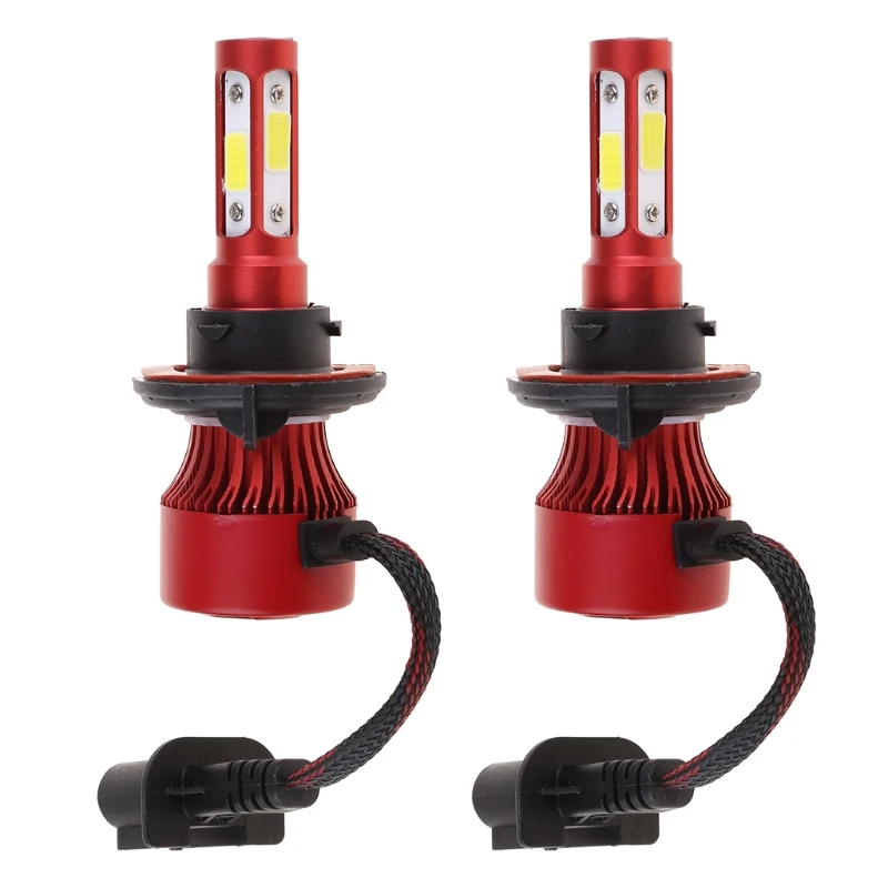 2Pcs Auto Headlight Fog Lamp Buld 3500LM 6000K Anti-stroboscopic Auto Light Bulb 090E