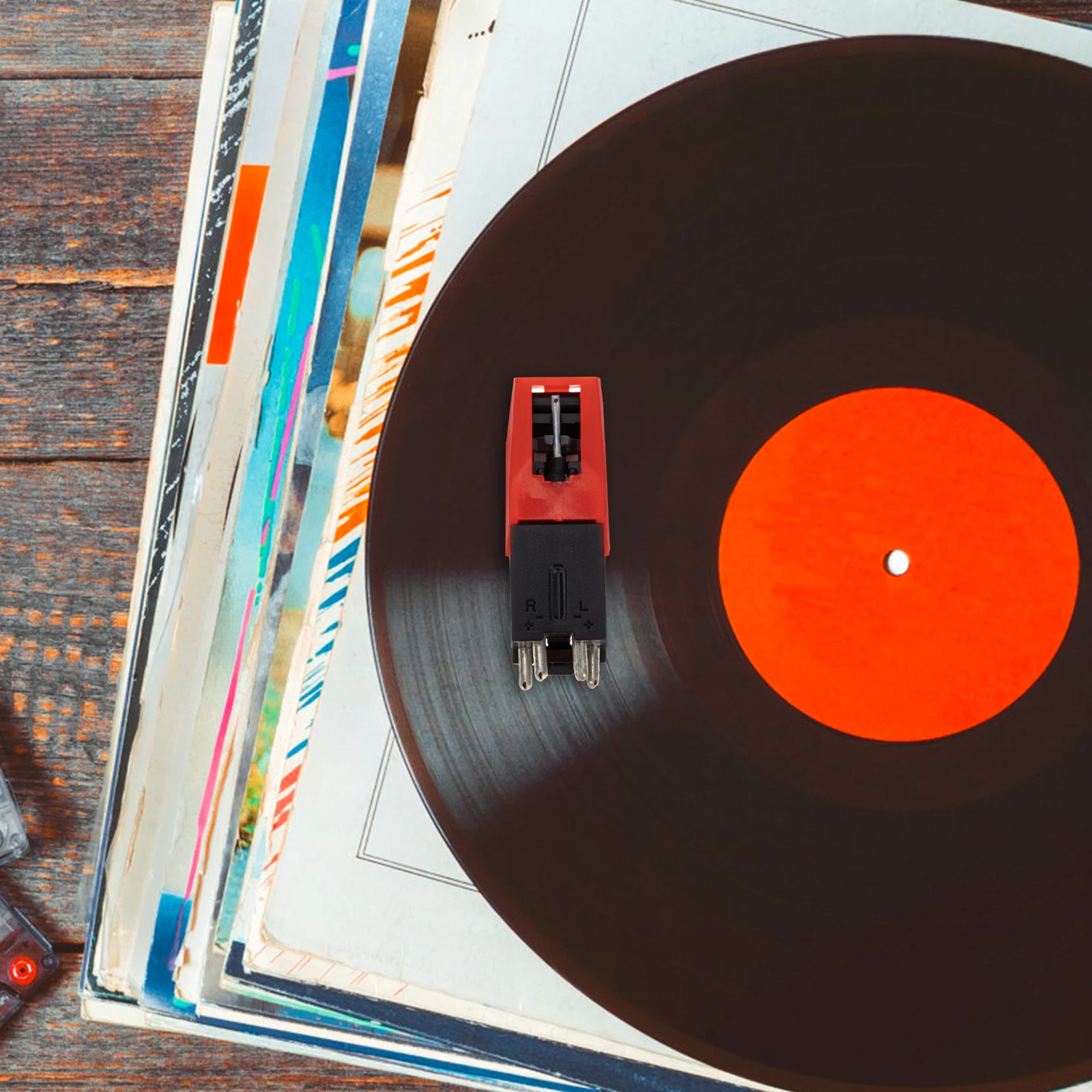 

Clean Vinyl Phonograph Head Record Player Abs Needle Replacement Turntable Stylus High Sound Effect Tracking Ability Long Life