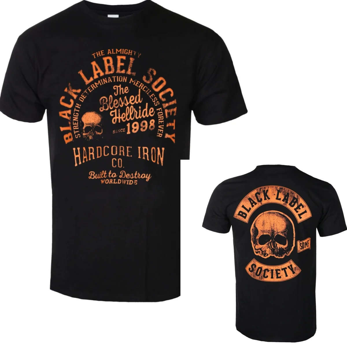 Fit Black Label Society Graphic Cotton Band T-shirt Unisex Summer Short Sleeve Fashion Brand Tee Luxury Casual Vintage Tees