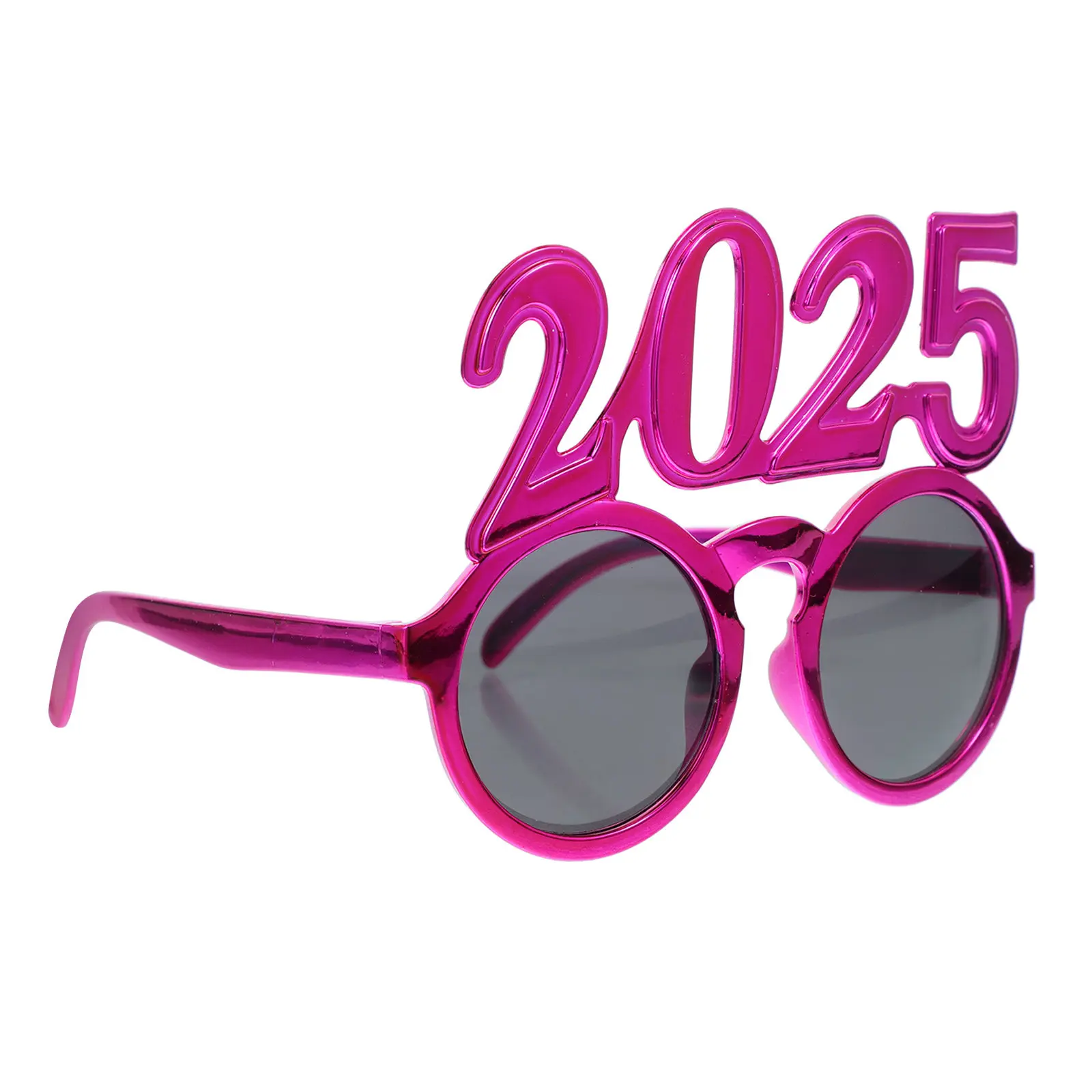 

2025 New Year Eyeglasses Funny ABS Number Glasses Party Photo Booth Props New Year Celebration Supplies Funny Sunglasses