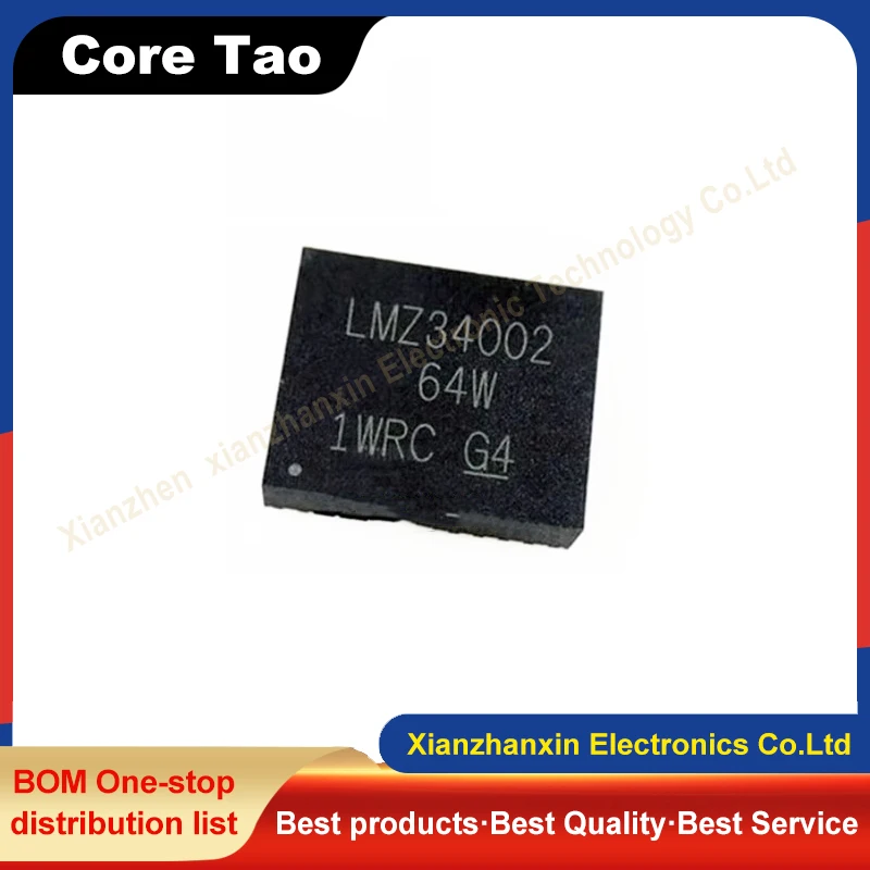 1pcs/lot LMZ34002RKGR LMZ34002 QFN-41 4.5V to 40V 2A negative output buck/boost power modules available