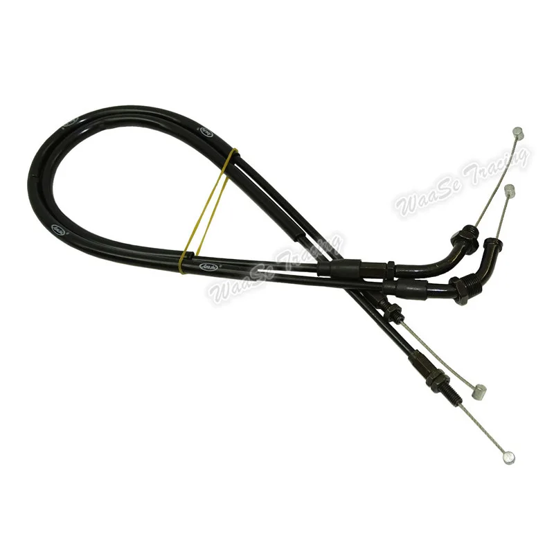 Motorbike For Honda CBR1000RR CBR 1000 RR Fireblade 2004 2005 2006 2007 2pcs Throttle Cable Steel Wire