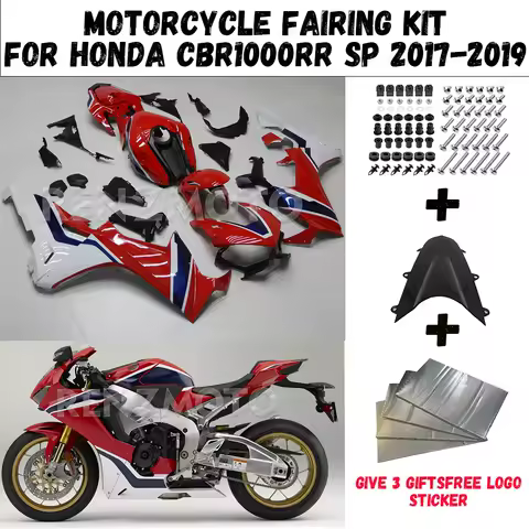 For Honda CBR1000RR CBR 1000RR 1000 CBR1000 RR 2017 2018 2019 Cowl Plastic Body Fairing Kit Motorcycle Bodywork ABS Injection