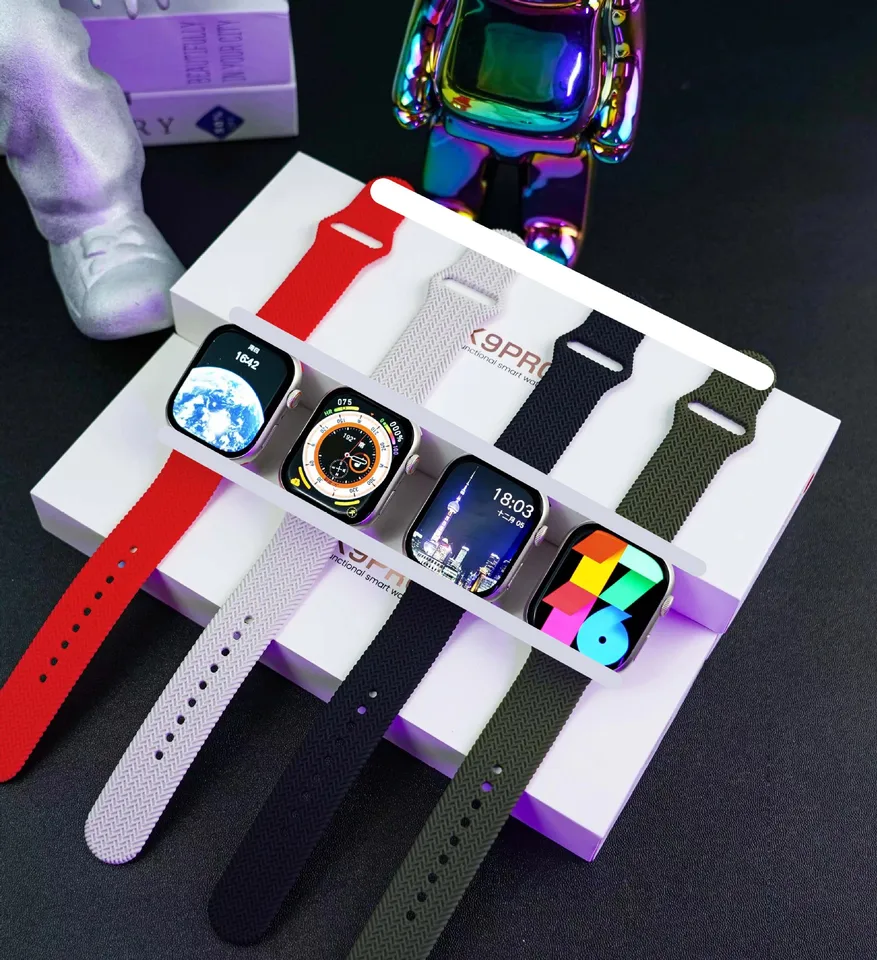 HK9 PRO Multi-Functional Smart Watch Amoled HD Screen Heart Rate 