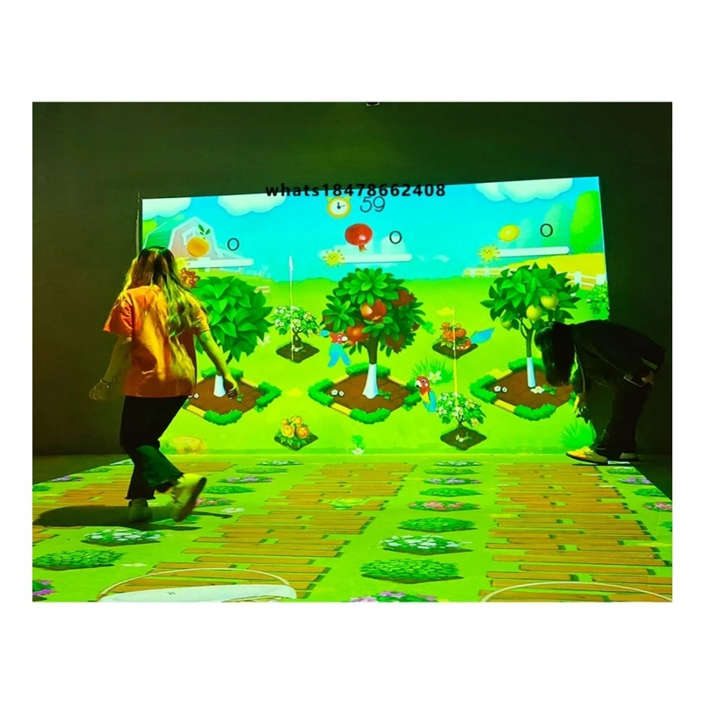 Intelligence Interactive Projection Indoor Playground Kids Games Advertising Equipment