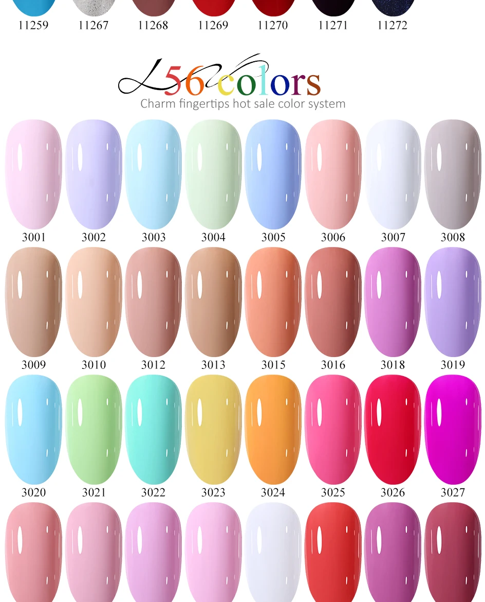 Arte Clavo 15ml 10 Stück HEMA TPO-freies Gel-Nagellack-Set Pastellfarbenes Bonbon-Lack-Kit für Salon Großhandel Großpackung Dropshipping-Lieferung – Detail 10