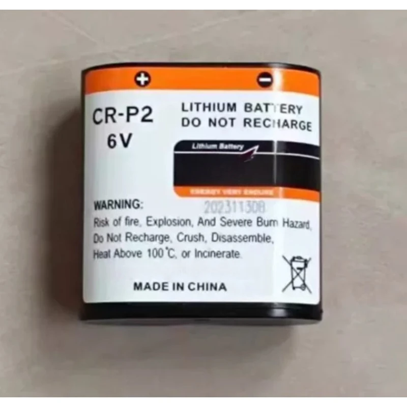

6V CR-P2 Lithium Battery For Camera Infrared Induction Toilet Replacement Cell