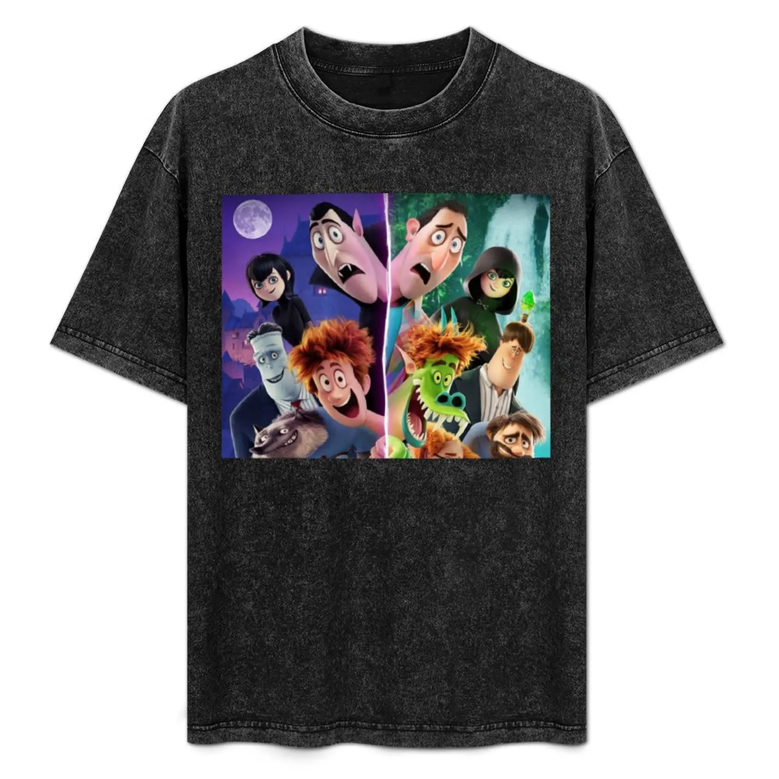 

Animated Hotel - Transylvania - Transformia animated series T-Shirt Big and Tall Loose Fit T-Shirt