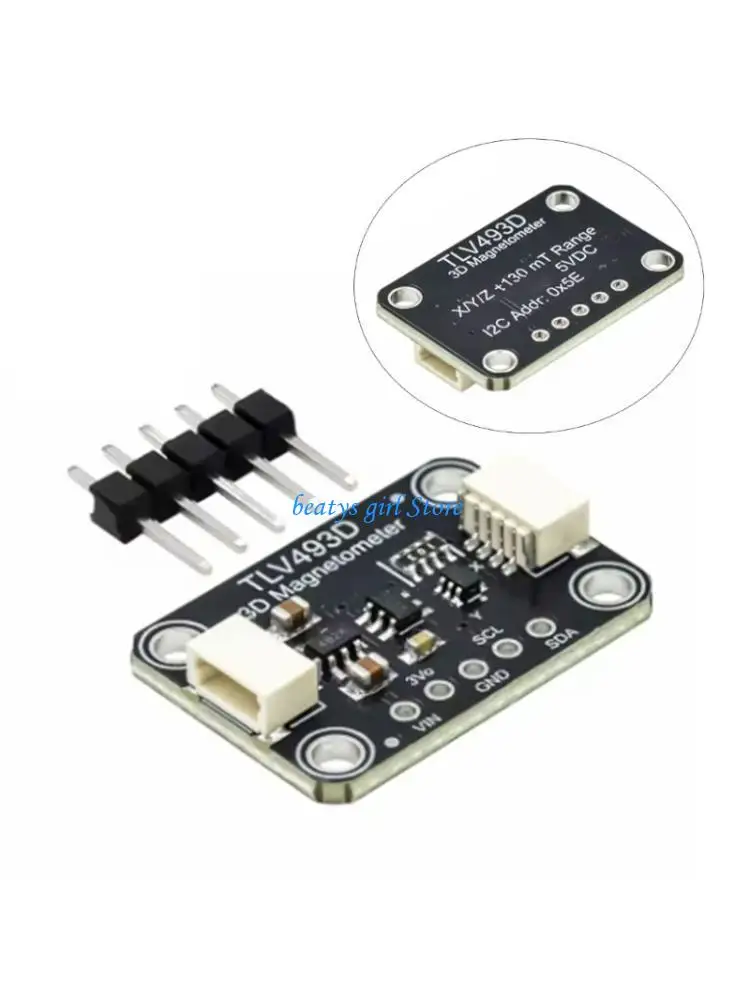 

C7AB 4366 TLV493D Triaxial Magniticometer Module Electronic Component Real Time